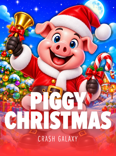 Piggy Christmas card art