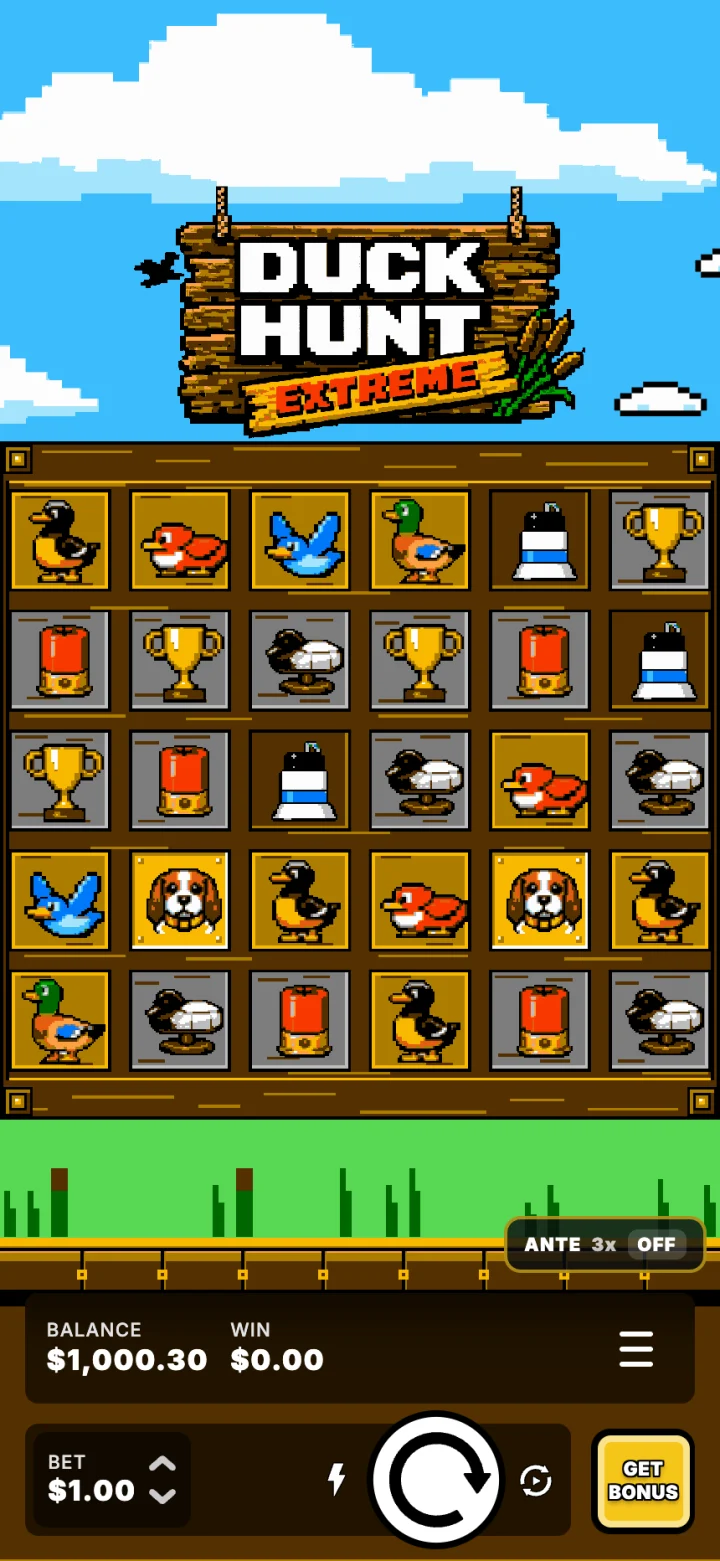 Duck Hunt Extreme on mobile portrait